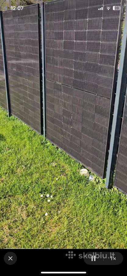 Dvipusiai saulės Moduliai Full Black 450w - nuotraukos Nr. 8
