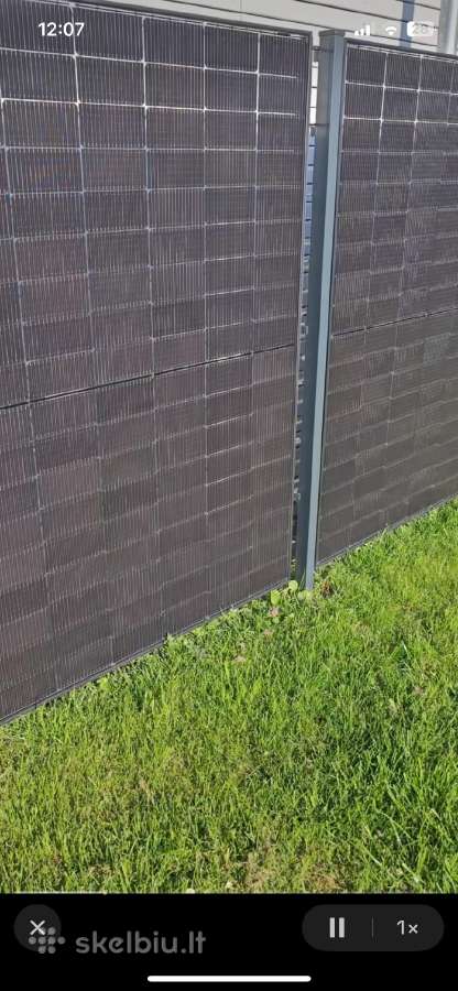 Dvipusiai saulės Moduliai Full Black 450w - nuotraukos Nr. 9