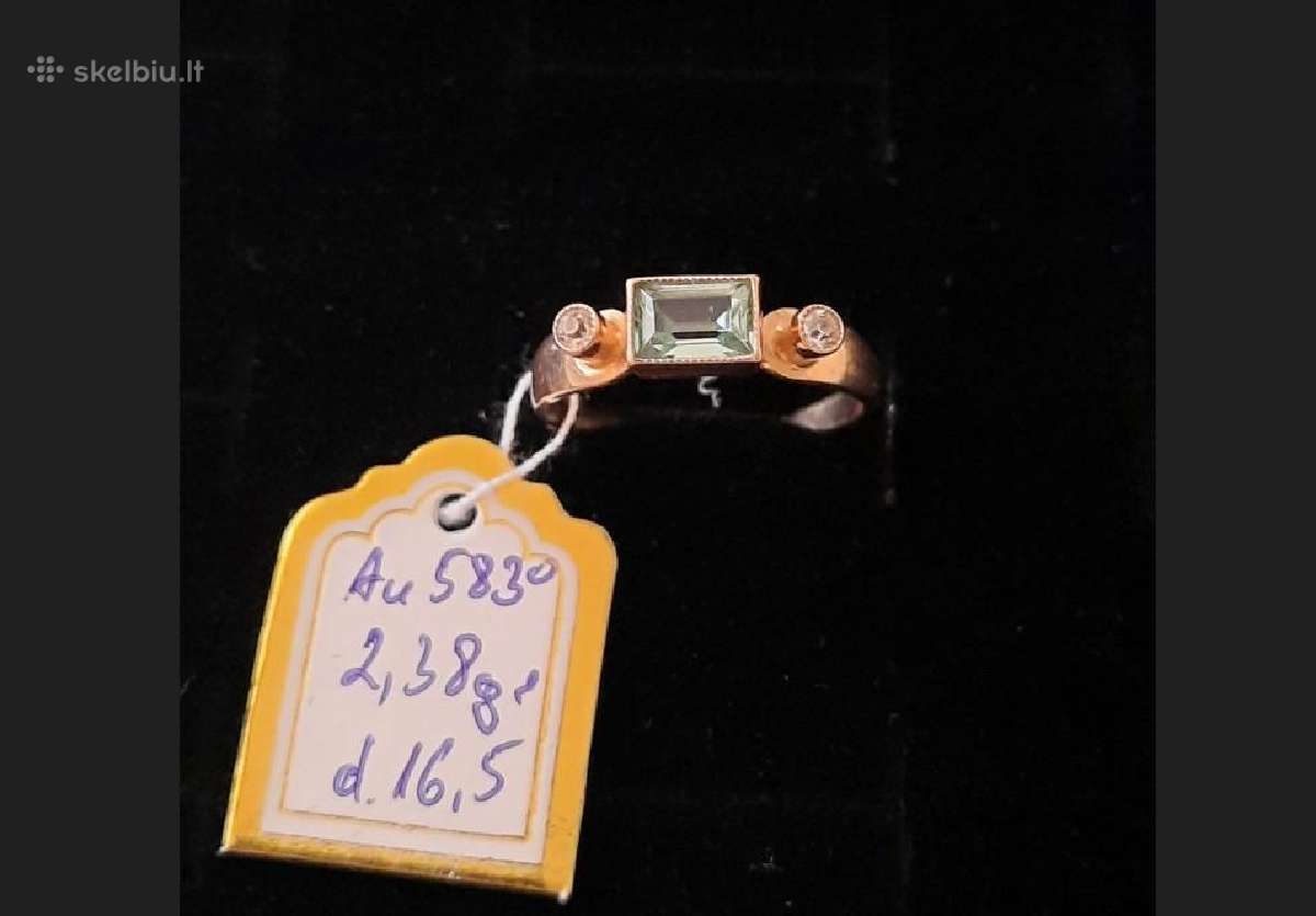 Auksiniai Žiedai nuo 113eur. - nuotraukos Nr. 7