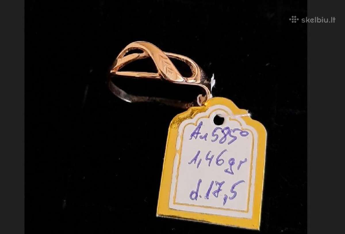 Auksiniai Žiedai nuo 87eur. - nuotraukos Nr. 6