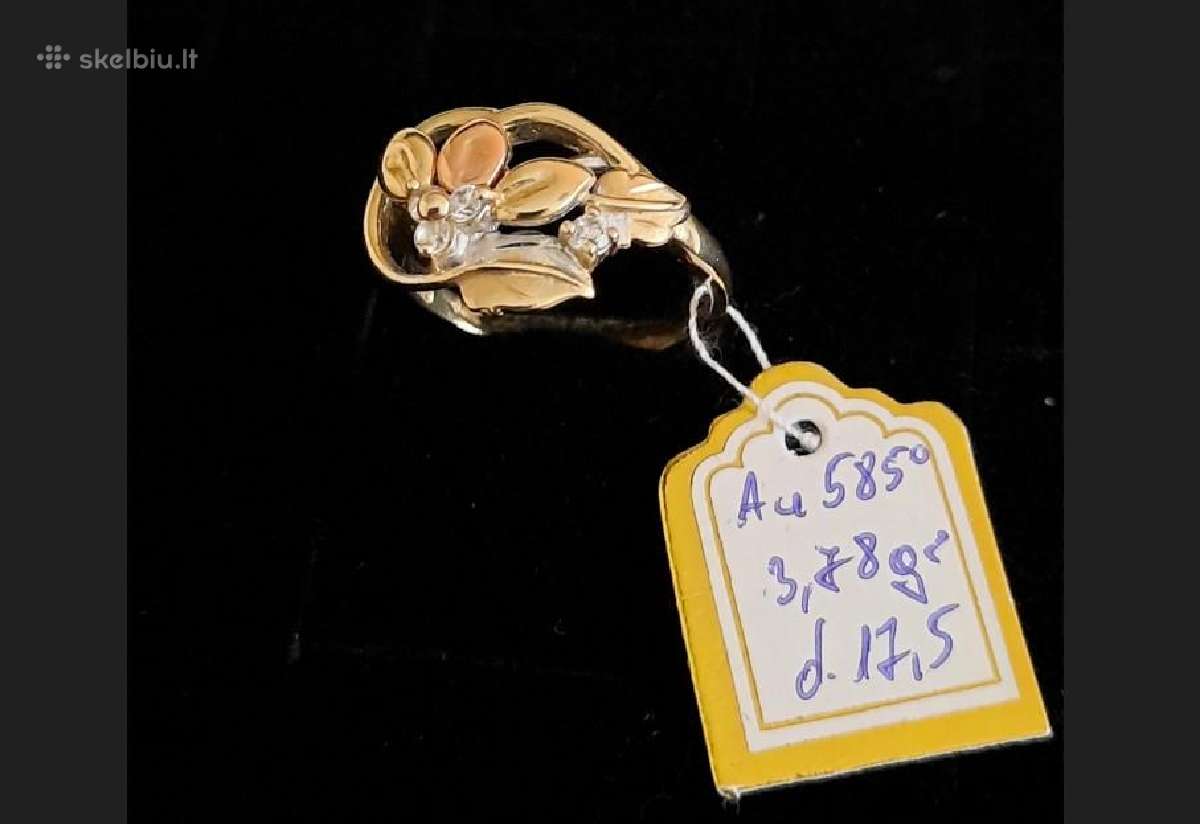 Auksiniai Žiedai nuo 87eur. - nuotraukos Nr. 7