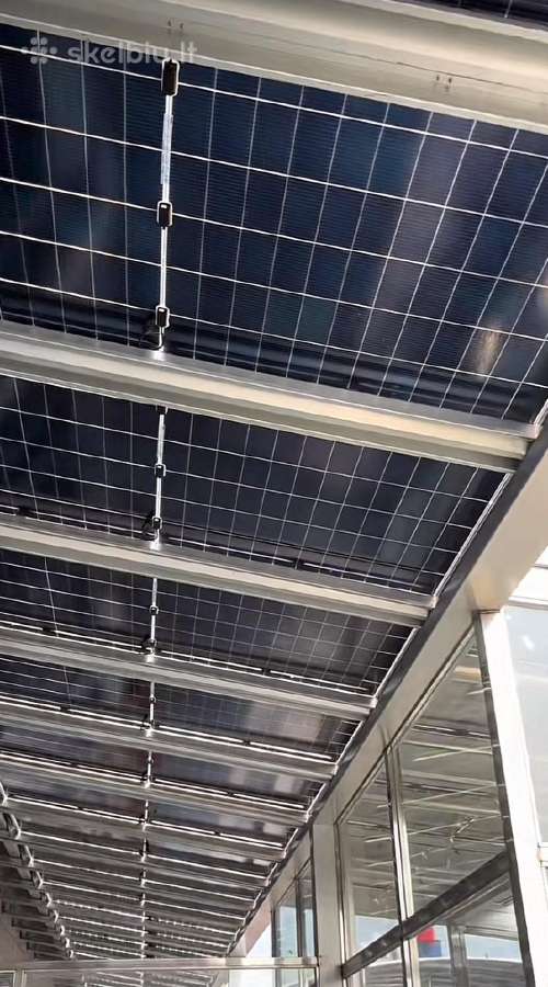 Dvipusiai saulės Moduliai Full Black 450w - nuotraukos Nr. 3