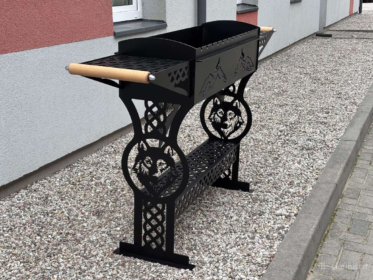 Šašlykinė XXL - 13 stambių iešmų arba 3 grotelės - nuotraukos Nr. 5