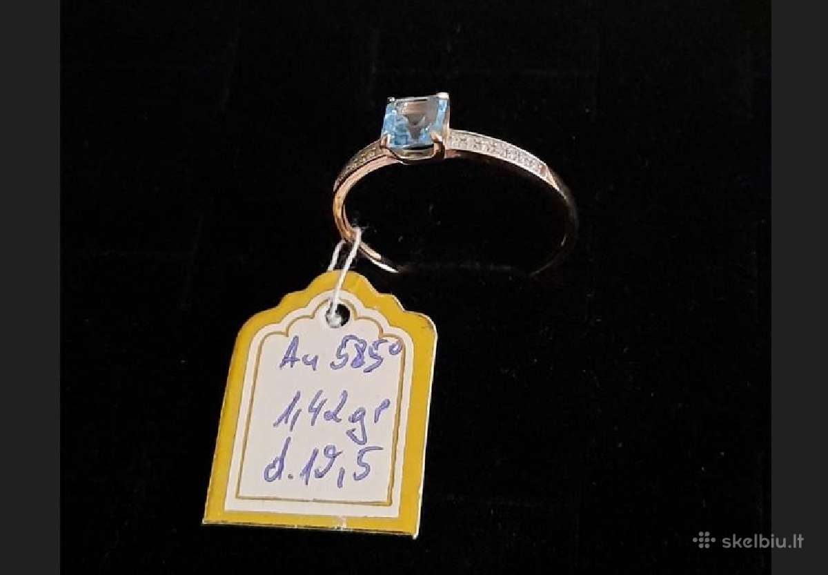 Auksiniai žiedai nuo 142eur. - nuotraukos Nr. 3