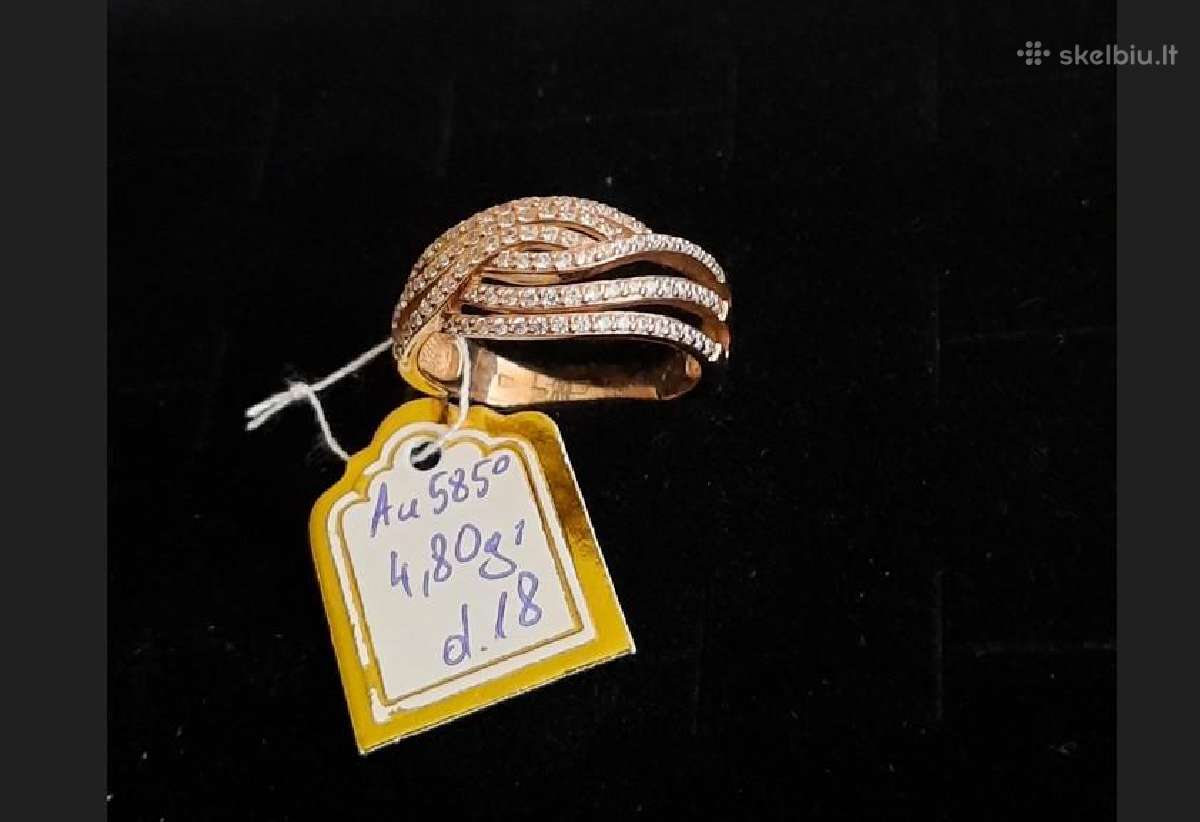 Auksiniai žiedai nuo 142eur. - nuotraukos Nr. 13