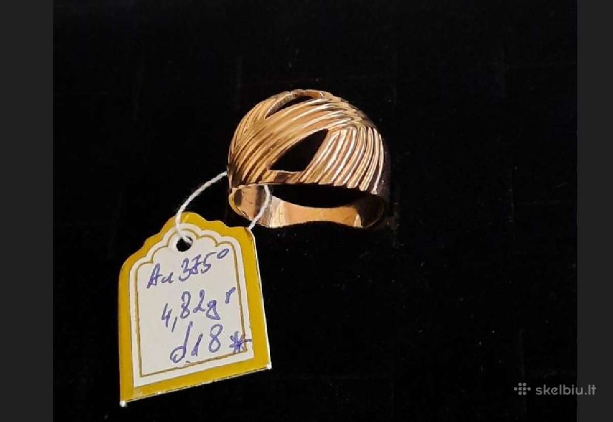 Auksiniai žiedai nuo 142eur. - nuotraukos Nr. 14