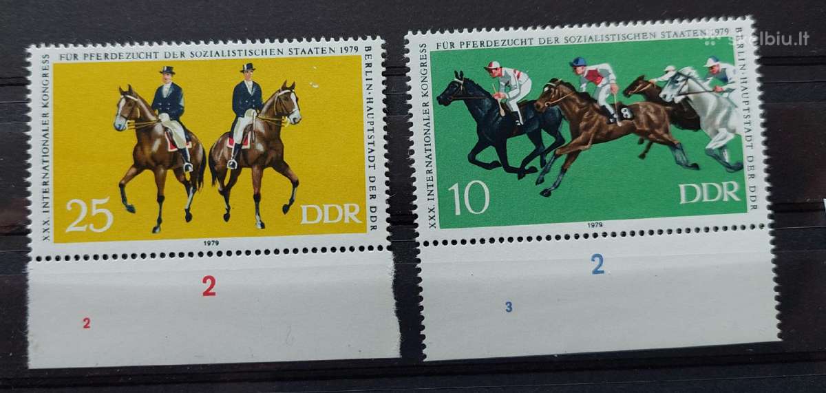 Vokietija (ddr)1979 arkliu sportas,švarus, Michel