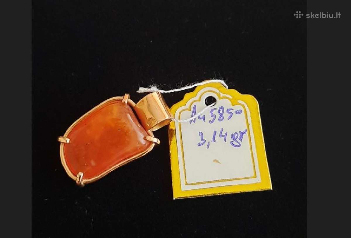 Auksiniai pakabukai nuo 26eur. - nuotraukos Nr. 9