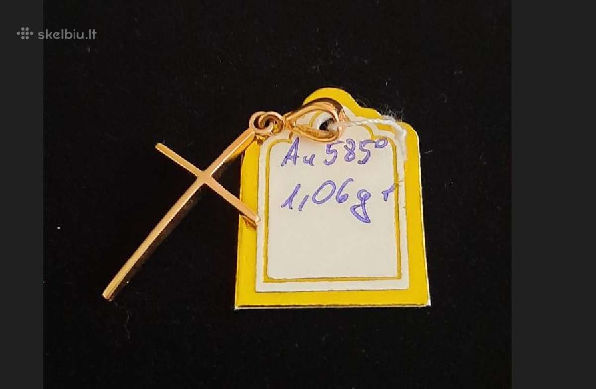 Auksiniai pakabukai nuo 26eur. - nuotraukos Nr. 10