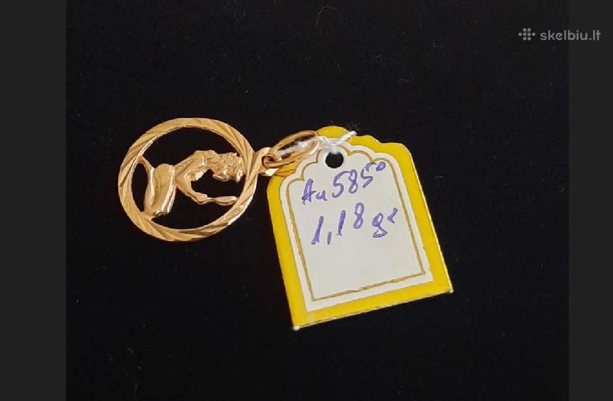 Auksiniai pakabukai nuo 26eur. - nuotraukos Nr. 14