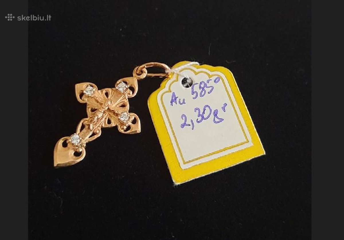 Auksiniai pakabukai nuo 26eur. - nuotraukos Nr. 18