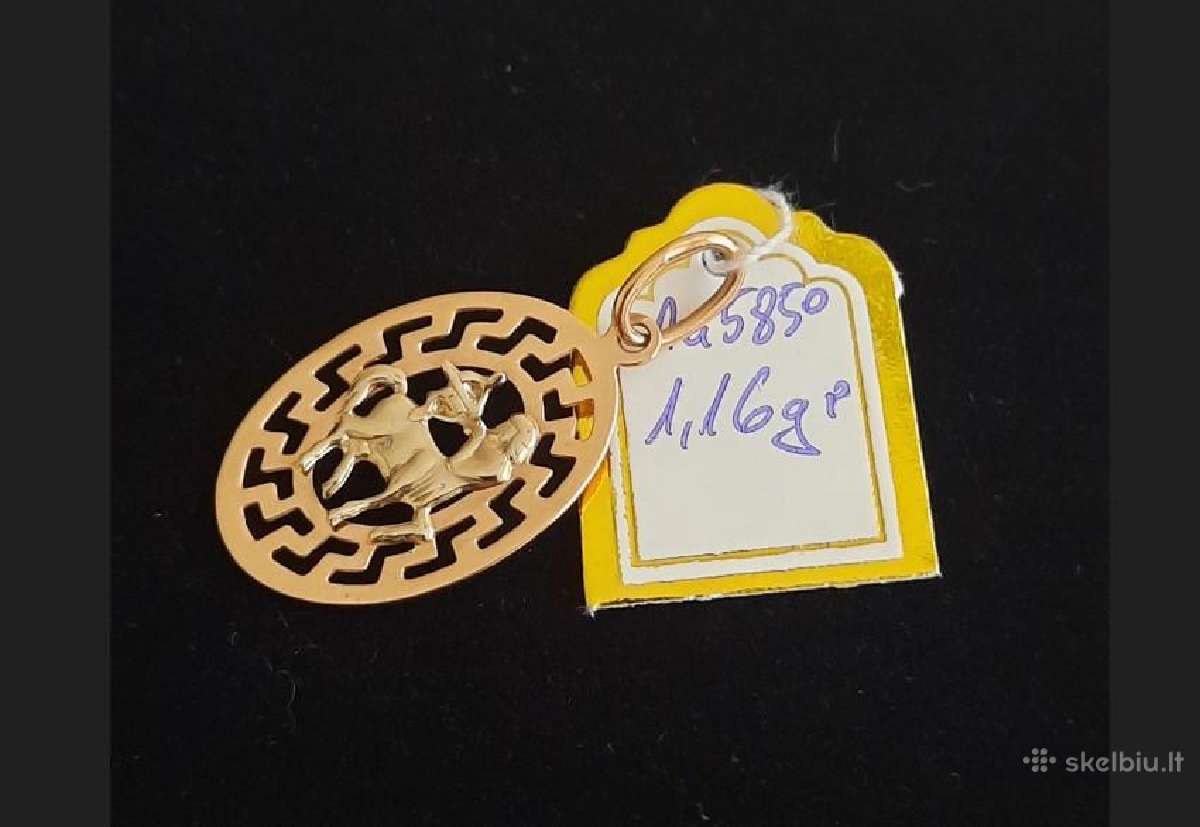 Auksiniai pakabukai nuo 26eur. - nuotraukos Nr. 19