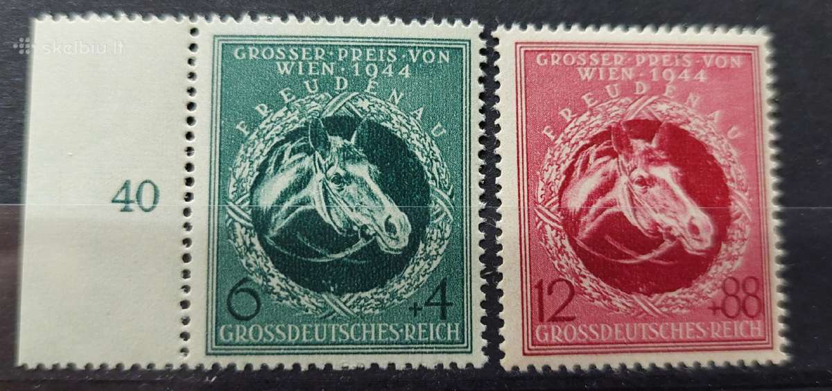 Vokietija(reich) 1944 arkliai,švarus, Michel Nr900