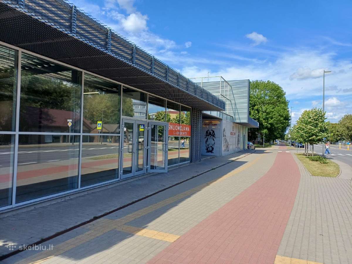 Išnuomojamos prekybinės patalpos Kauno g.71