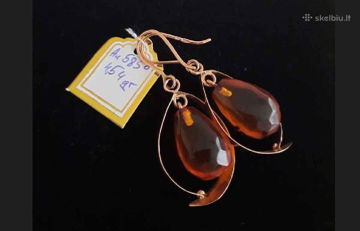 Auksiniai auskarai nuo 86eur. - nuotraukos Nr. 11