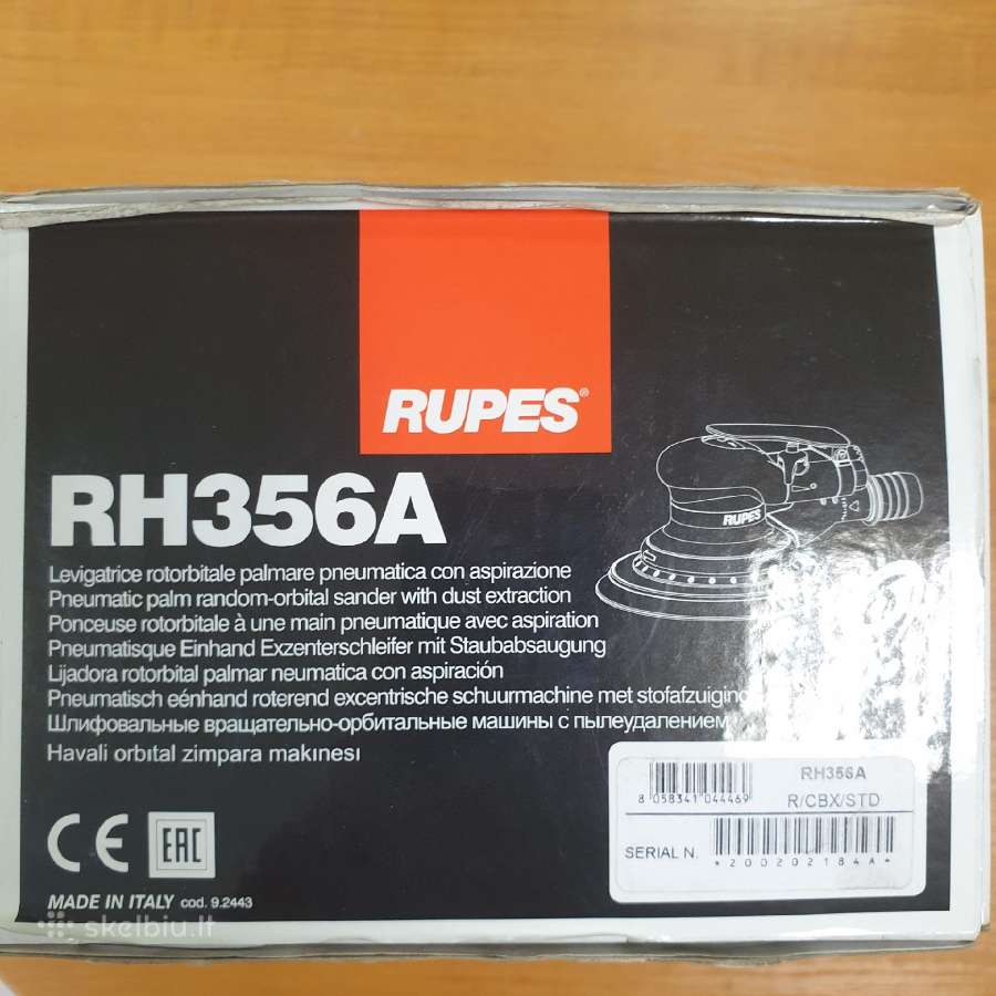 Pigiai parduodu naują šlifavimo mašinėlę Rupes - nuotraukos Nr. 2