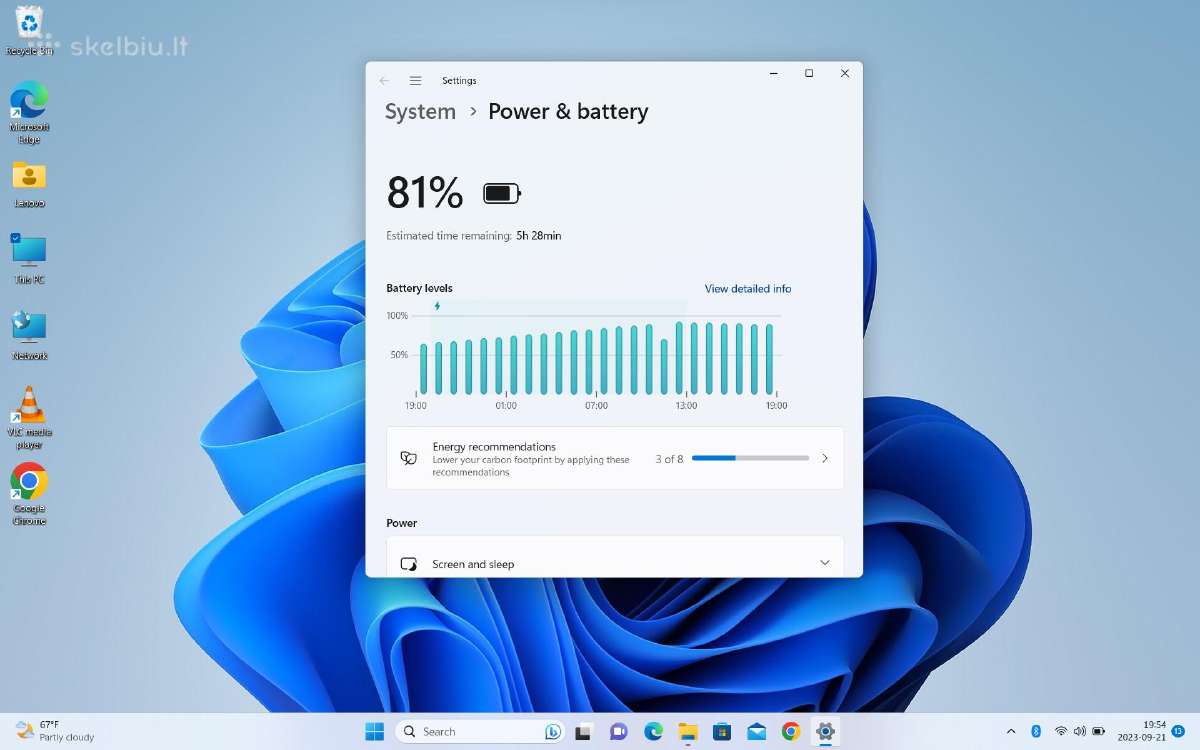 Lenovo Thinkpad X1 Carbon 9th i7-1165g7 - nuotraukos Nr. 13