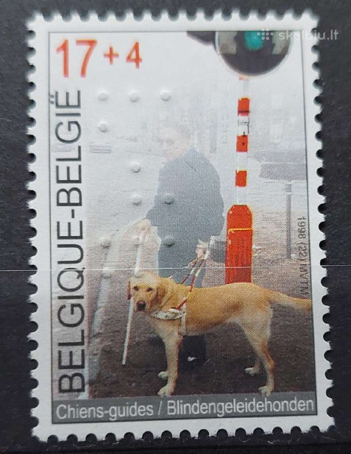 Belgija 1998 šuo. švarus, Michel Nr.2842