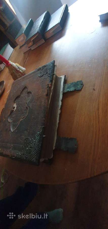 XIX a vidurio Senovinė Altoriaus Biblija - nuotraukos Nr. 8