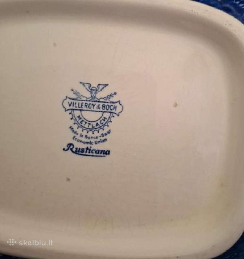 Villeroy & Boch indas su dangčiu - nuotraukos Nr. 6