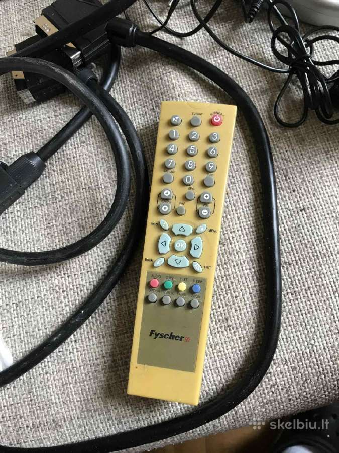 Fyscher F-303fta Sat TV imtuvas 2 Vnt ir stiprekai - nuotraukos Nr. 3