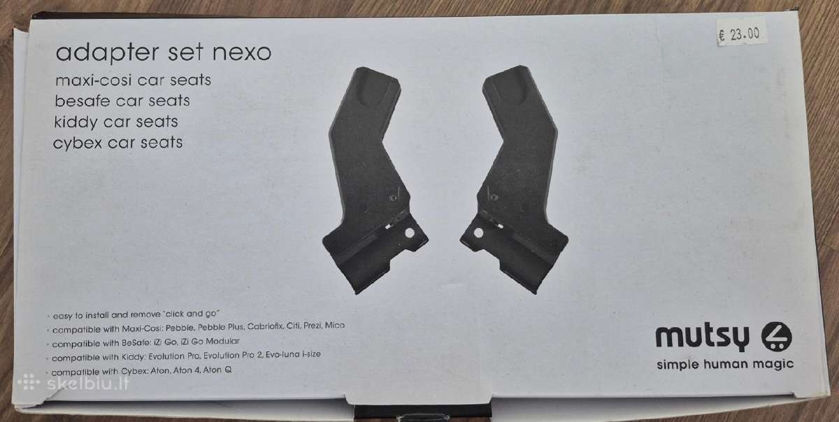 Mutsy Nexo adapteriai
