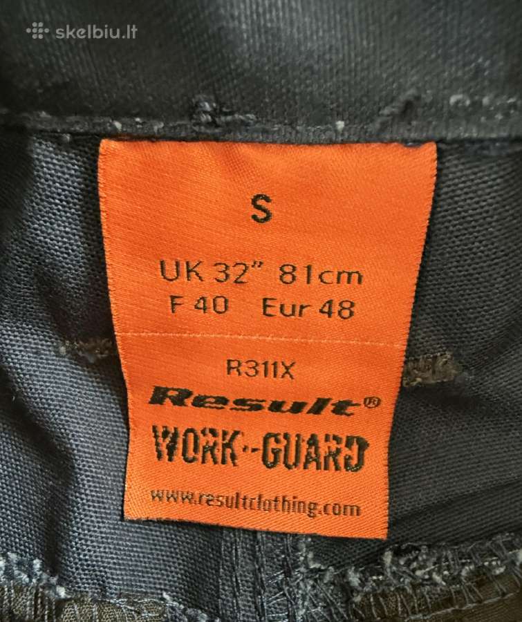 Darbo šortai Result Work Guard - nuotraukos Nr. 4