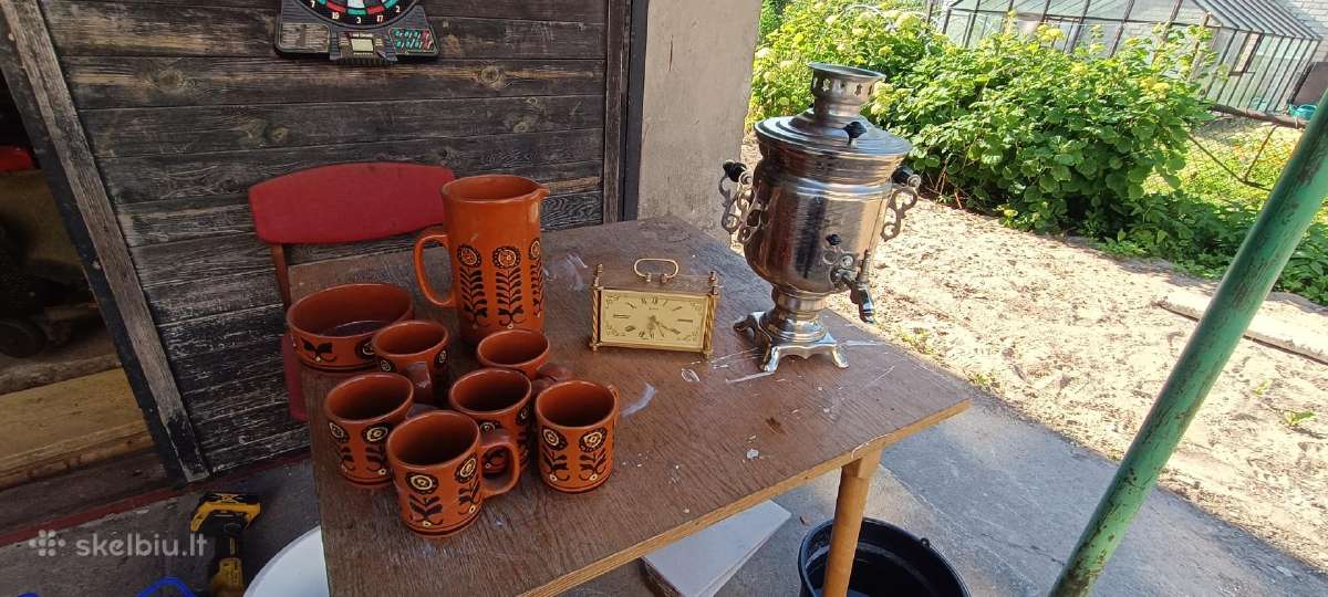 Indai, lėkštės, puodeliai, tortinės, moliniai - nuotraukos Nr. 5