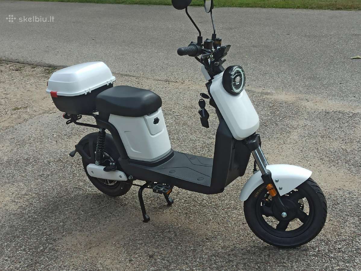 Naujas Elektrinis dviratis Cooperis citycoco riedi - nuotraukos Nr. 2