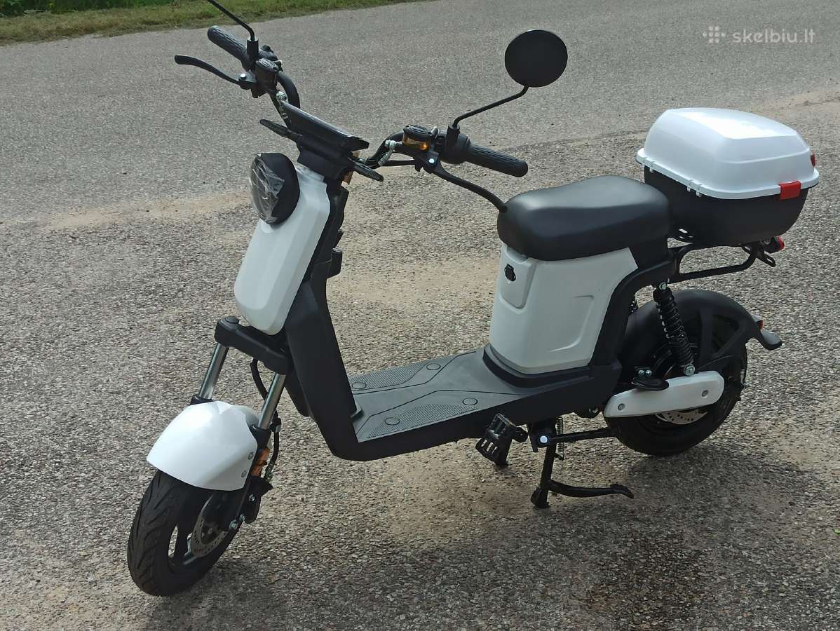 Naujas Elektrinis dviratis Cooperis citycoco riedi - nuotraukos Nr. 5
