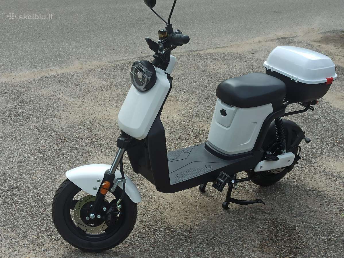 Naujas Elektrinis dviratis Cooperis citycoco riedi - nuotraukos Nr. 6