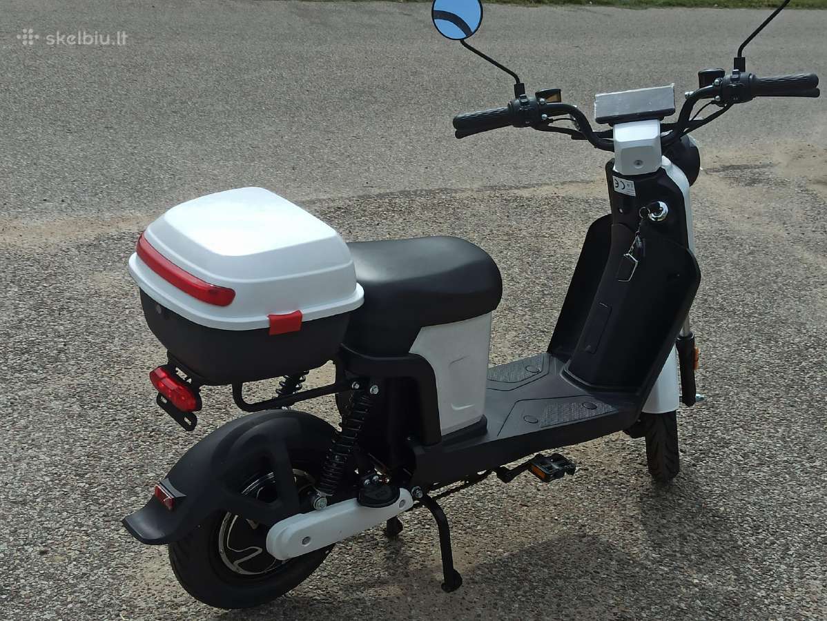 Naujas Elektrinis dviratis Cooperis citycoco riedi - nuotraukos Nr. 13