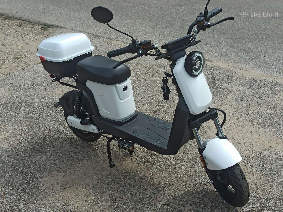 Naujas Elektrinis dviratis Cooperis citycoco riedi - nuotraukos Nr. 16