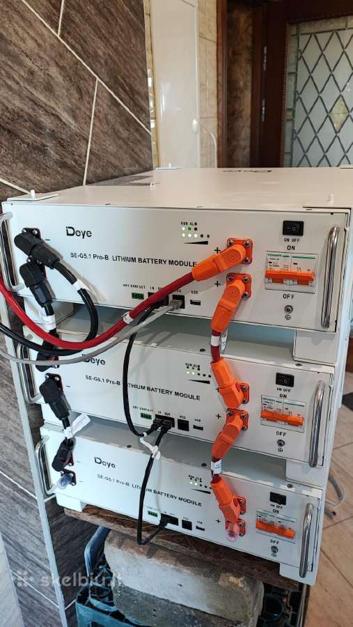 Elektros energijos kaupiklis Deye ir netik - nuotraukos Nr. 5
