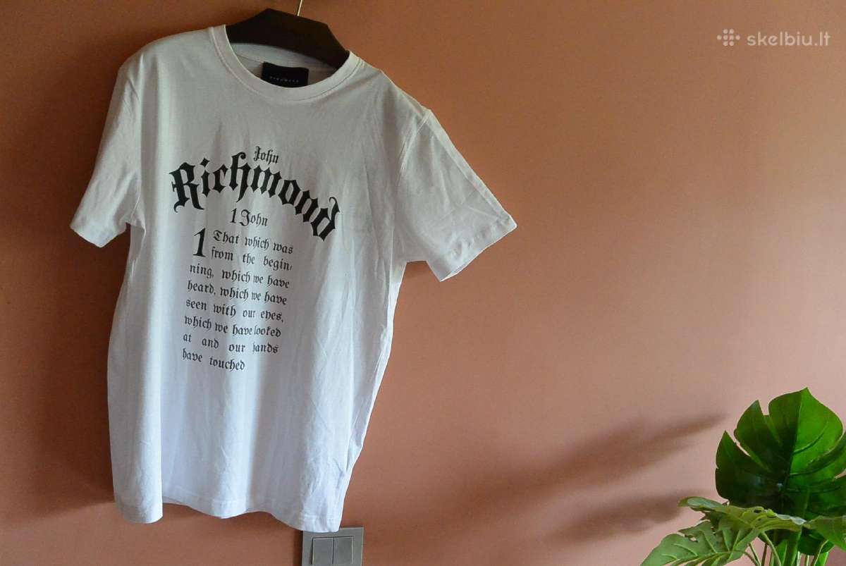 Marškinėliai T-shirt John Richmond - nuotraukos Nr. 3