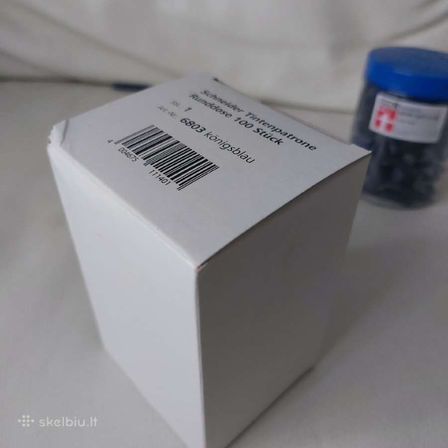 Schneider rašalo kapsulės 100 vnt. - nuotraukos Nr. 4