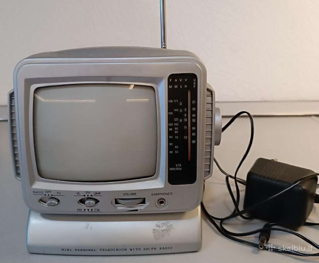 Televizorius mini 5,5'' TV-501 su radio imtuvu