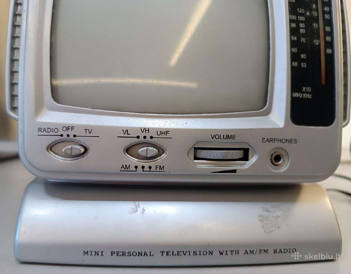 Televizorius mini 5,5'' TV-501 su radio imtuvu - nuotraukos Nr. 2