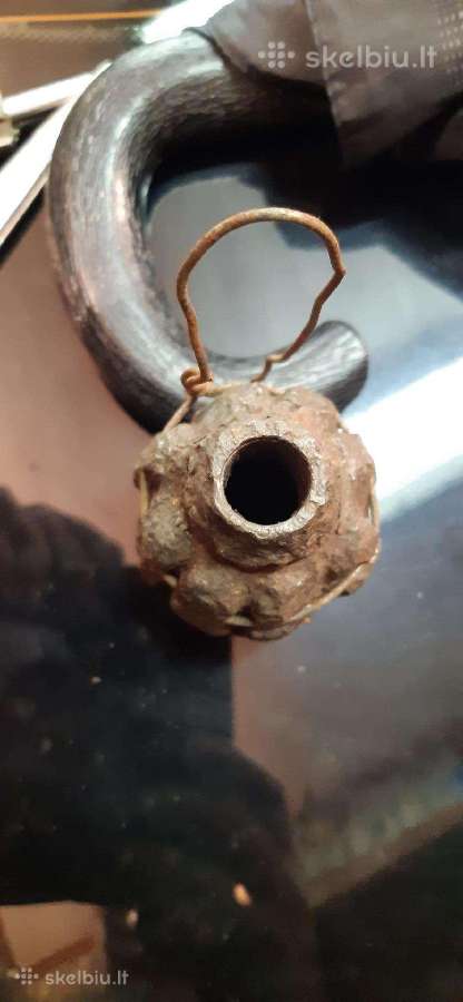 Ww2 Vokiška granata-išardoma su metalu - nuotraukos Nr. 9