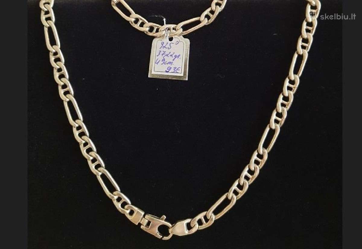Sidabrinės grandinėlės ir apyrankės nuo 5eur. - nuotraukos Nr. 4