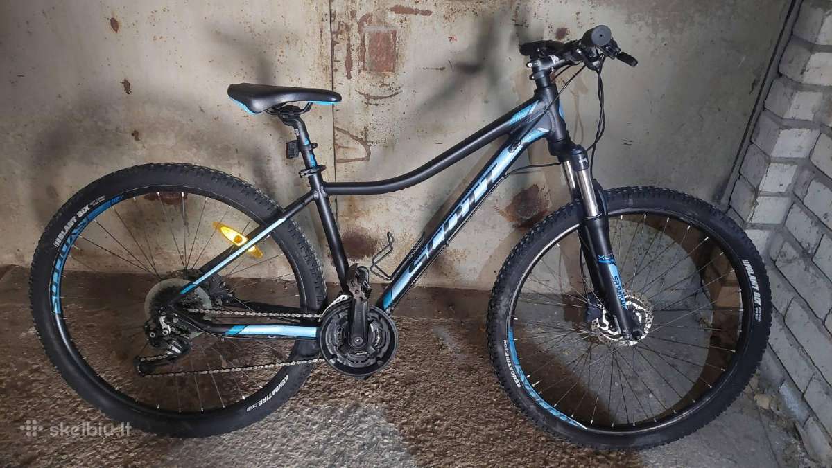 Dviratis moteriškas vyriška vaikui Scott Trek Cube - nuotraukos Nr. 17