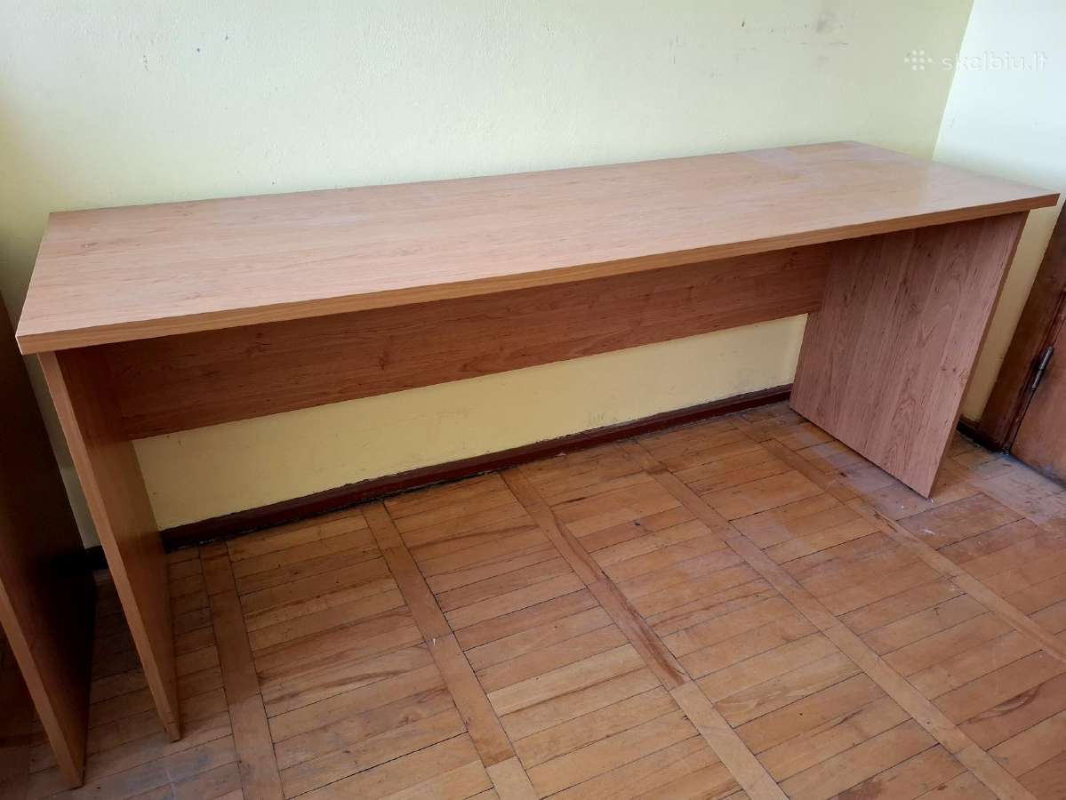 Kokybiškas rašomasis - ofiso stalas, 175 cm ilgio