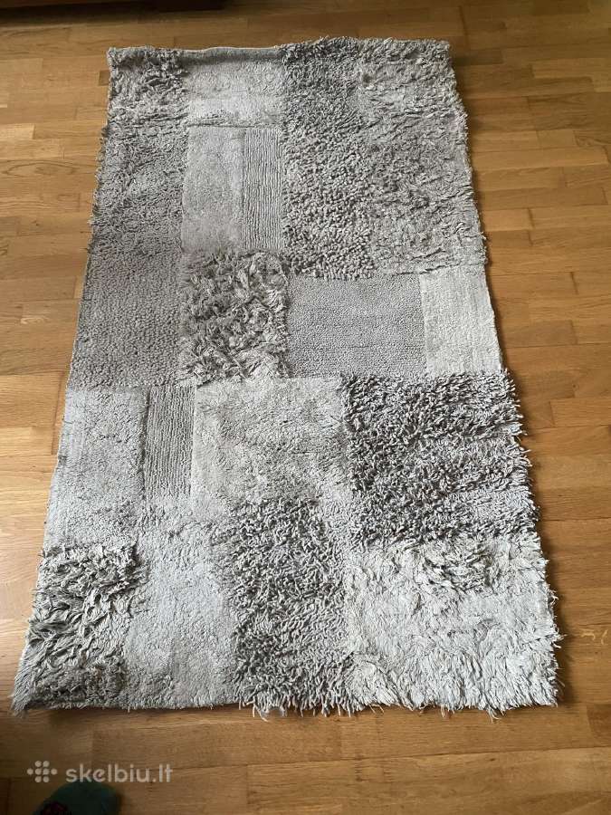 Medvilninis naturalus kilimas 120/160 naujas. - nuotraukos Nr. 2