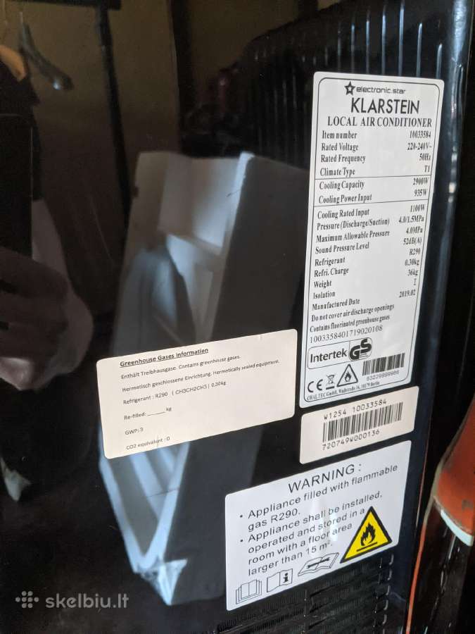 Klarstein Breeze Eco mobilus oro kondicionierius - nuotraukos Nr. 3
