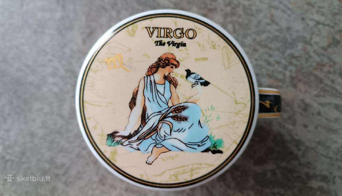 Arbatos puodelis su dangteliu - mergelė - nuotraukos Nr. 5