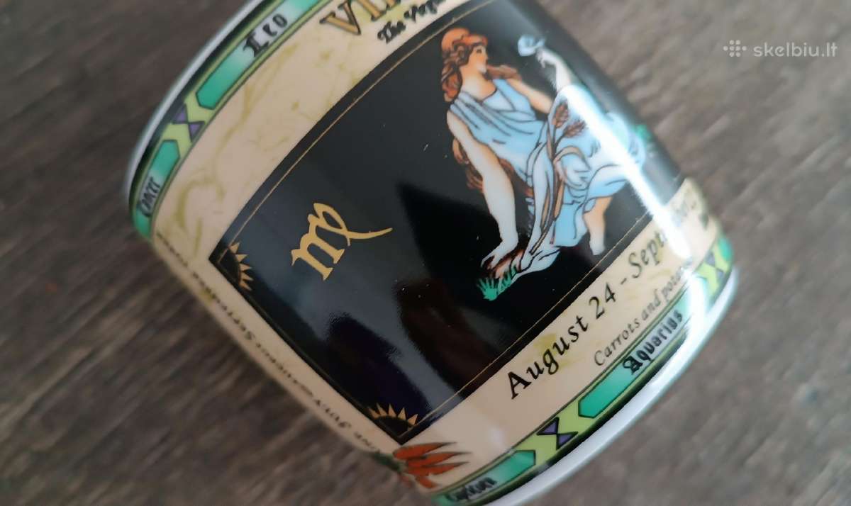 Arbatos puodelis su dangteliu - mergelė - nuotraukos Nr. 8