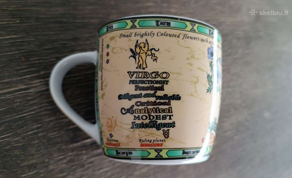 Arbatos puodelis su dangteliu - mergelė - nuotraukos Nr. 9