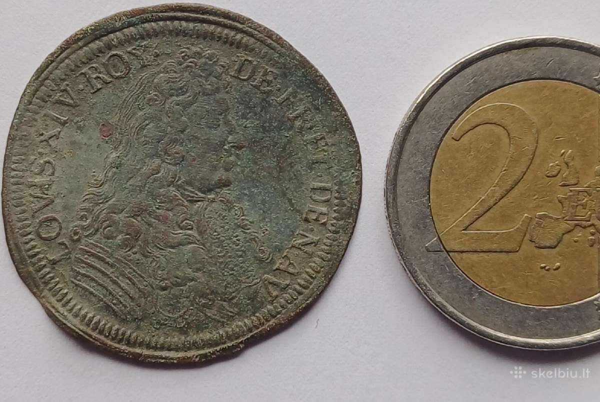Liudviko XV žetonas medalis - nuotraukos Nr. 2