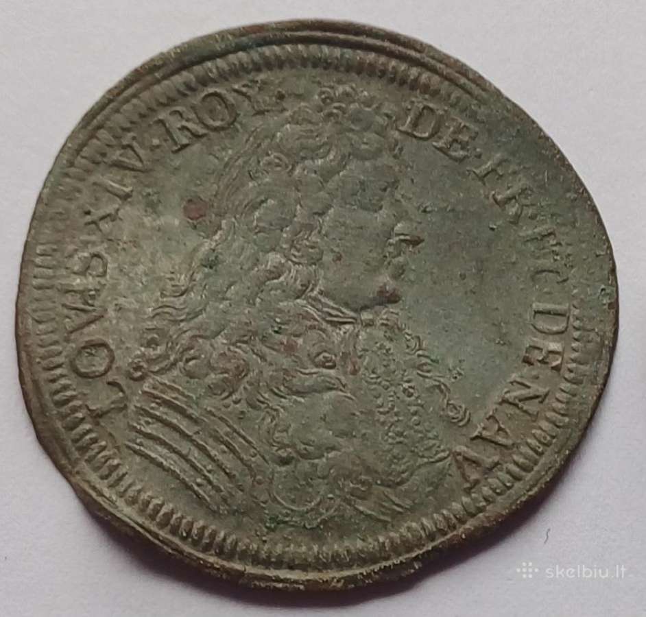 Liudviko XV žetonas medalis - nuotraukos Nr. 3