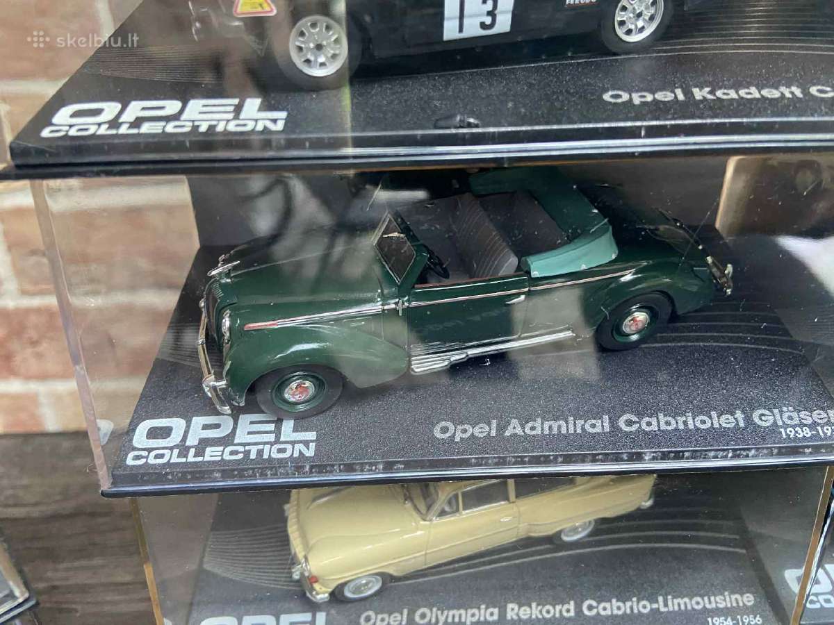 Opel 1:43 modeliukai modeliai kolekcija diecast - nuotraukos Nr. 12